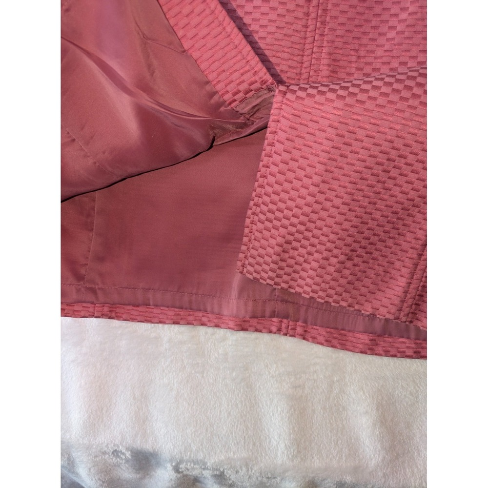 Talbots Cotton Silk Sleeveless Pink Dress Size 6 Knee Length Lined Sheath Career - Picture 9 of 10
